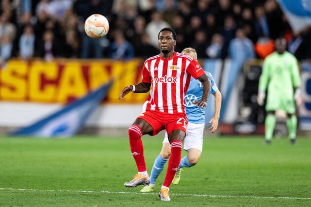 221006 Sheraldo Becker of Union Berlin during the UEFA Europa League match between Malmö FF and Union Berlin on October 6, 2022 in Malmö Photo Petter Arvidson BILDBYRAN code PA PA0409 football football soccer fotball uefa europa league malmö ff union berlin bbeng,  Copyright: PETTERxARVIDSON BB221006PA062