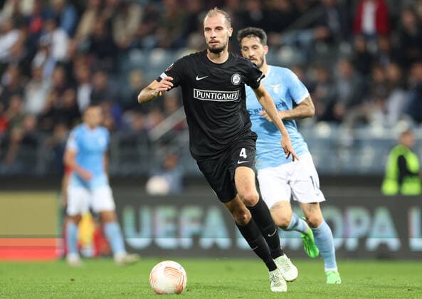 SOCCER - UEFA EL, Sturm vs Lazio GRAZ,AUSTRIA,06.OCT.22 - SOCCER - UEFA Europa League, SK Sturm Graz vs SS Lazio Roma. Image shows Jon Gorenc-Stankovic (Sturm).  GEPAxpictures xChrisxBauer