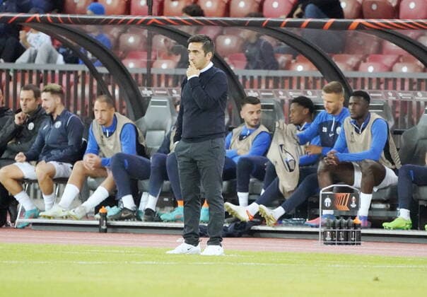 Photo Manuel Geisser 06 10 2022 Stadium Letzigrund Football Season 2022 2023 Europa League Group Stage FC Zuerich PSV Eindhoven Picture Genesio Colatrella Coach FC Zuerich FC Zuerich
