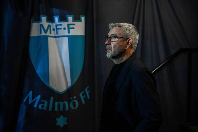 221006 Urs Fischer, head coach of Union Berlin during the UEFA Europa League match between Malmö FF and Union Berlin on October 6, 2022 in Malmö Photo Petter Arvidson BILDBYRAN code PA PA0409 football football soccer fotball uefa europa league malmö ff union berlin bbeng,  Copyright: PETTERxARVIDSON BB221006PA083