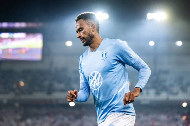 221006 Isaac Kiese Thelin of Malmö FF during the UEFA Europa League match between Malmö FF and Union Berlin on October 6, 2022 in Malmö Photo Petter Arvidson BILDBYRAN code PA PA0409 football football soccer fotball uefa europa league malmö ff union berlin bbeng,  Copyright: PETTERxARVIDSON BB221006PA096