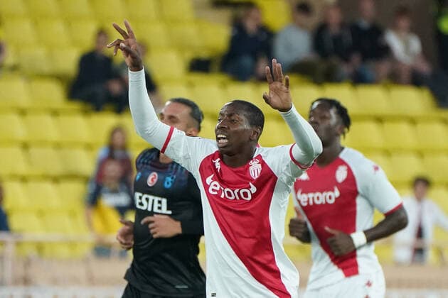 Mohamed Camara (AS Monaco) FOOTBALL : AS Monaco vs Trabzonspor - Ligue Europa - Phase de groupe - Monaco - 06 10 2022 NorbertScanella Panoramic 