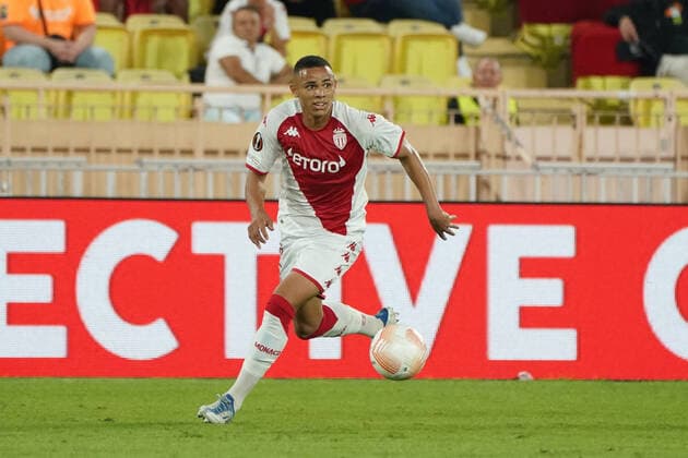 Vanderson (AS Monaco) FOOTBALL : AS Monaco vs Trabzonspor - Ligue Europa - Phase de groupe - Monaco - 06 10 2022 NorbertScanella Panoramic 