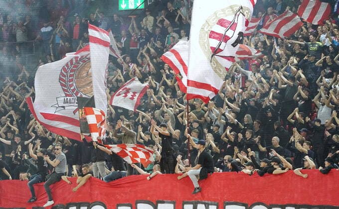 Photo Manuel Geisser 06 10 2022 Stadium Letzigrund Football Season 2022 2023 Europa League Group Phase FC Zuerich PSV Eindhoven Picture Fan Curve PSV Eindhoven