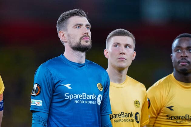UEFA Europa League 2022 2023 Arsenal Bodo Glimt London, England 20221006 Goalkeeper Nikita Haikin for the Europa League group stage match between Arsenal and Bodo Glimt at the Emirates Stadium Photo Beate Oma Dahle NTB London England  Copyright: xBeatexOmaxDahlex xNTBx EDITORIAL USE ONLY. RESTRICTED USE FOR BETTING COMPANIES