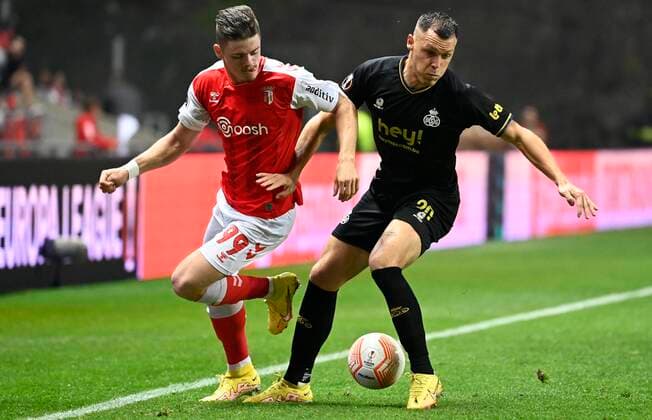 Football, EL, Sporting Braga - Union St-Gilloise