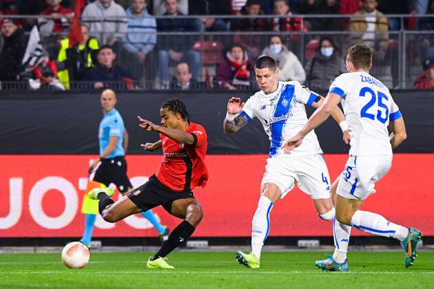 Football, EL, Stade Rennes - Dynamo Kiev