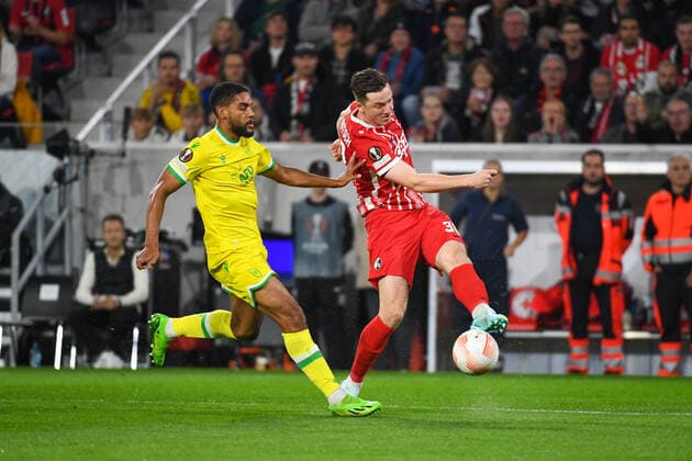 Football, EL, SC Freiburg - FC Nantes