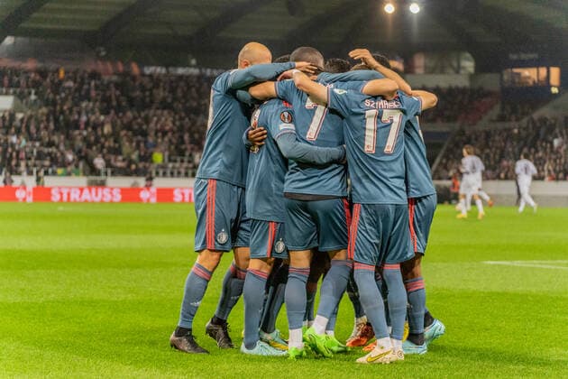 FC Midtjylland v Feyenoord, UEFA Europa League football, Herning, Denmark Herning, Denmark. 06th, October 2022. Orkun Kokcu (10) of Feyenoord scores for 0-2 from the penalty spot during the UEFA Europa League match between FC Midtjylland and Feyenoord at MCH Arena in Herning. Herning Denmark  Copyright: xGonzalesxPhoto NicolaixBerthelsex