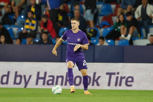 Reinhold Ranftl (Wine), OCTOBER 6, 2022 - Football Soccer : UEFA Europa Conference League Group stage Group C match between Villarreal CF 5-0 FK Austria Wien at the Estadi Ciutat de Valancia in Valencia, Spain. Noxthirdxpartyxsales  (200584463)