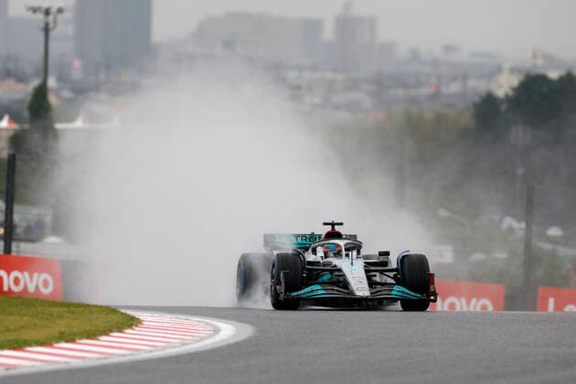 63 George Russell GBR, Mercedes AMG Petronas F1 Team , F1 Grand Prix of Japan at Suzuka International Racing Course on October 7, 2022 in Suzuka, Japan Photo by HOCH ZWEI Suzuka Japan