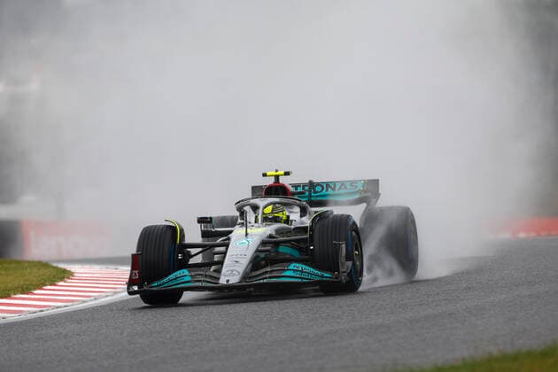 44 Lewis Hamilton GBR, Mercedes AMG Petronas F1 Team , F1 Grand Prix of Japan at Suzuka International Racing Course on October 7, 2022 in Suzuka, Japan Photo by HOCH ZWEI Suzuka Japan