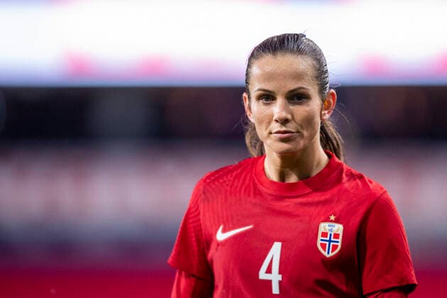 Womens private national soccer championship 2022 Norway Brazil Oslo 20221007 Norways Tuva Hansen during the international soccer match between Norway and Brazil at the Ulleval stadium Photo Annika Byrde NTB Oslo Norway  Copyright: xAnnikaxByrdex xNTBx EDITORIAL USE ONLY. RESTRICTED USE FOR BETTING COMPANIES