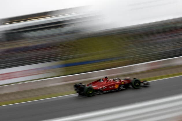 16 LECLERC Charles (mco), Scuderia Ferrari F1-75, action during the Formula 1 Honda Japense Grand Prix 2022, 18th round of the 2022 FIA Formula One World Championship, WM, Weltmeisterschaft from Octobre 7 to 9, 2022 on the Suzuka International Racing Course, in Suzuka, Mie Prefecture, Japan - F1 - JAPANESE GRAND PRIX 2022 DPPI Panoramic  F12022GP18JAP_JK146747