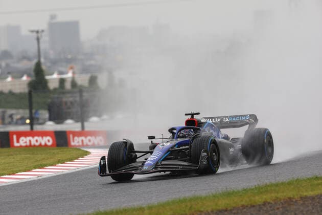 23 ALBON Alexander (tha), Williams Racing FW44, action during the Formula 1 Honda Japense Grand Prix 2022, 18th round of the 2022 FIA Formula One World Championship, WM, Weltmeisterschaft from Octobre 7 to 9, 2022 on the Suzuka International Racing Course, in Suzuka, Mie Prefecture, Japan - F1 - JAPANESE GRAND PRIX 2022 DPPI Panoramic  F12022GP18JAP_JK144220