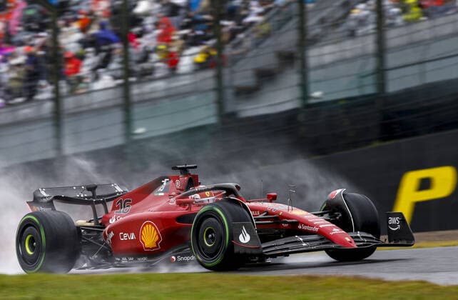 16 LECLERC Charles (mco), Scuderia Ferrari F1-75, action during the Formula 1 Honda Japense Grand Prix 2022, 18th round of the 2022 FIA Formula One World Championship, WM, Weltmeisterschaft from Octobre 7 to 9, 2022 on the Suzuka International Racing Course, in Suzuka, Mie Prefecture, Japan - F1 - JAPANESE GRAND PRIX 2022 DPPI Panoramic  F12022GP18JAP_JK145022