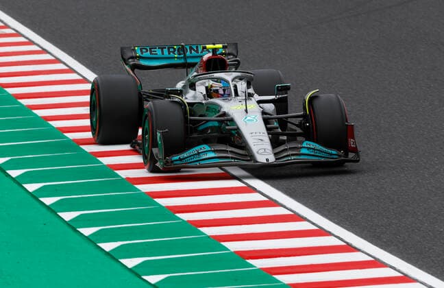 44 Lewis Hamilton GBR, Mercedes AMG Petronas F1 Team , F1 Grand Prix of Japan at Suzuka International Racing Course on October 8, 2022 in Suzuka, Japan Photo by HOCH ZWEI Suzuka Japan