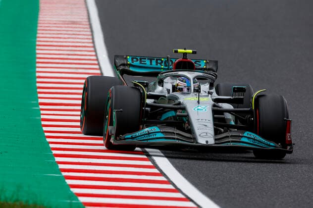 44 Lewis Hamilton GBR, Mercedes AMG Petronas F1 Team , F1 Grand Prix of Japan at Suzuka International Racing Course on October 8, 2022 in Suzuka, Japan Photo by HOCH ZWEI Suzuka Japan