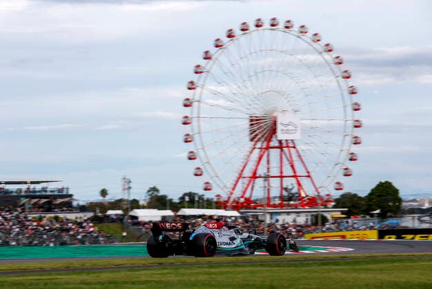 63 George Russell GBR, Mercedes AMG Petronas F1 Team , F1 Grand Prix of Japan at Suzuka International Racing Course on October 8, 2022 in Suzuka, Japan Photo by HOCH ZWEI Suzuka Japan