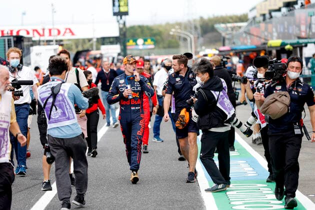 1 Max Verstappen NLD, Oracle Red Bull Racing , F1 Grand Prix of Japan at Suzuka International Racing Course on October 8, 2022 in Suzuka, Japan Photo by HOCH ZWEI Suzuka Japan