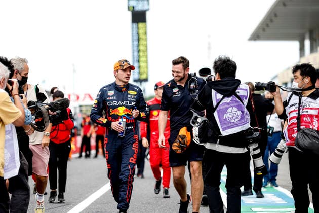1 Max Verstappen NLD, Oracle Red Bull Racing , F1 Grand Prix of Japan at Suzuka International Racing Course on October 8, 2022 in Suzuka, Japan Photo by HOCH ZWEI Suzuka Japan