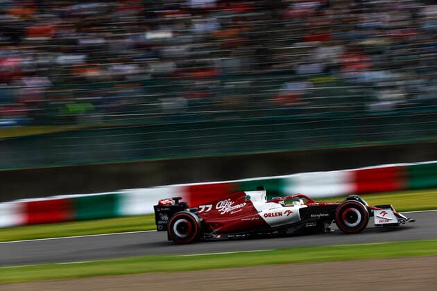 77 Valtteri Bottas FIN, Alfa Romeo F1 Team ORLEN , F1 Grand Prix of Japan at Suzuka International Racing Course on October 8, 2022 in Suzuka, Japan Photo by HOCH ZWEI Suzuka Japan