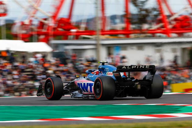 31 Esteban Ocon FRA, BWT Alpine F1 Team , F1 Grand Prix of Japan at Suzuka International Racing Course on October 8, 2022 in Suzuka, Japan Photo by HOCH ZWEI Suzuka Japan