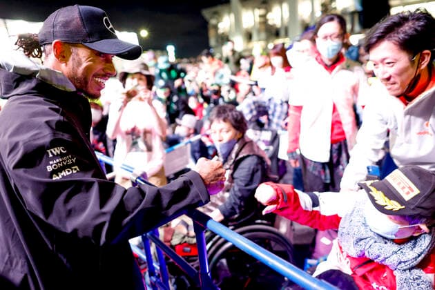 44 Lewis Hamilton GBR, Mercedes AMG Petronas F1 Team , F1 Grand Prix of Japan at Suzuka International Racing Course on October 8, 2022 in Suzuka, Japan Photo by HOCH ZWEI Suzuka Japan