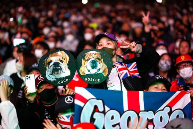 Fans, F1 Grand Prix of Japan at Suzuka International Racing Course on October 8, 2022 in Suzuka, Japan Photo by HOCH ZWEI Suzuka Japan