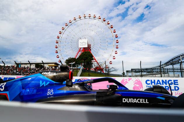 23 ALBON Alexander (tha), Williams Racing FW44, action during the Formula 1 Honda Japanese Grand Prix 2022, 18th round of the 2022 FIA Formula One World Championship, WM, Weltmeisterschaft from October 7 to 9, 2022 on the Suzuka International Racing Course, in Suzuka, Mie Prefecture, Japan - F1 - JAPANESE GRAND PRIX 2022 DPPI Panoramic  00122041__V2_7508