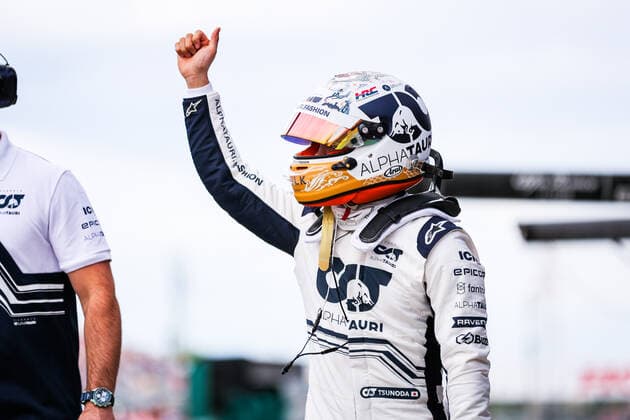 TSUNODA Yuki (jap), Scuderia AlphaTauri AT03, portrait during the Formula 1 Honda Japanese Grand Prix 2022, 18th round of the 2022 FIA Formula One World Championship, WM, Weltmeisterschaft from October 7 to 9, 2022 on the Suzuka International Racing Course, in Suzuka, Mie Prefecture, Japan - F1 - JAPANESE GRAND PRIX 2022 DPPI Panoramic  00122041_AV6_8463