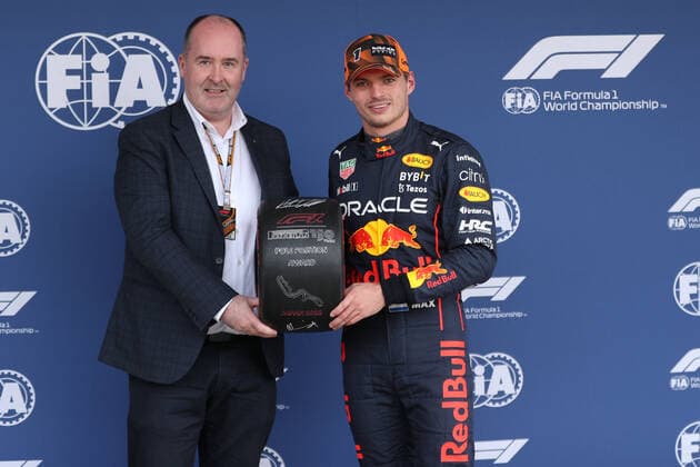 8th October 2022; Suzuka Circuit, Ino, Suzuka City, Mie Prefecture, Japan: FIA F1 Grand Prix of Japan, qualification day; Oracle Red Bull Racing, Max Verstappen takes pole for tomorrows race  ActionPlus12433393 Octane