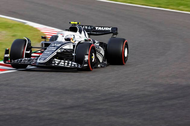 8th October 2022; Suzuka Circuit, Ino, Suzuka City, Mie Prefecture, Japan: FIA F1 Grand Prix of Japan, qualification day; Scuderia AlphaTauri driver Yuki Tsunoda during qualifying at the Japanese Formula 1 Grandprix  ActionPlus12433543 StephenxBlackberry