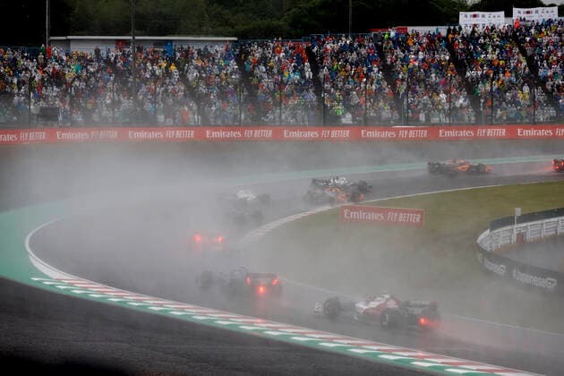 Start, F1 Grand Prix of Japan at Suzuka International Racing Course on October 9, 2022 in Suzuka, Japan Photo by HOCH ZWEI Suzuka Japan