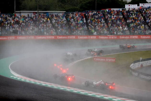 Start, F1 Grand Prix of Japan at Suzuka International Racing Course on October 9, 2022 in Suzuka, Japan Photo by HOCH ZWEI Suzuka Japan