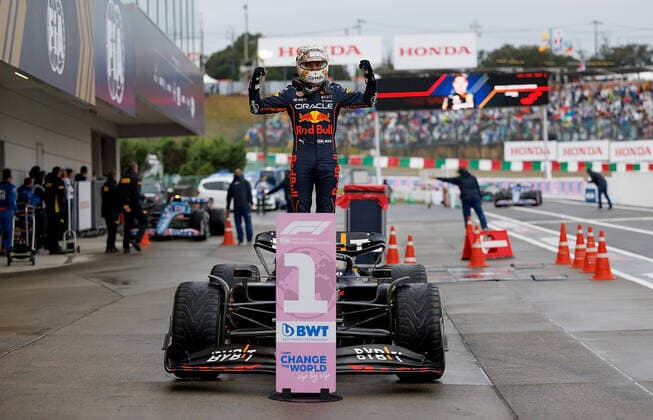 Formula 1 2022 Honda Japanese Grand Prix 09 10 2022, Suzuka International Racing Course, Suzuka, Formula 1 2022 Honda Japanese Grand Prix , in picture Formula 1 World Champion 2022 Max Verstappen NEL , Oracle Red Bull Racing nordphotoxGmbHx xBratic nph00250