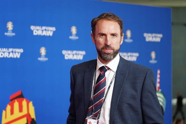 Coach Gareth Southgate England Draw of Qualifying Groups for European Championship 2024 in Frankfurt Festhalle Frankfurt 09 10 2022 EURO2024 Qualifying Draw European Championship 2024 Draw of Qualifying Groups, Frankfurt Festhalle