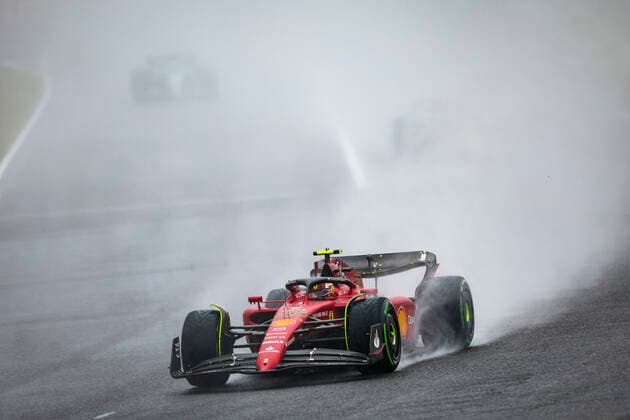 55 Carlos Sainz ESP, Scuderia Ferrari , F1 Grand Prix of Japan at Suzuka International Racing Course on October 9, 2022 in Suzuka, Japan Photo by HOCH ZWEI Suzuka Japan
