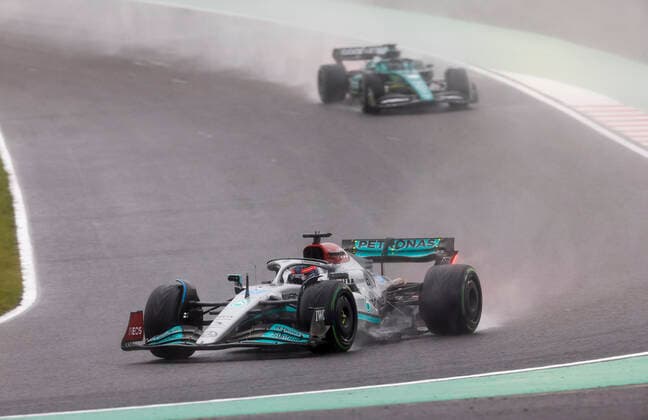 63 George Russell GBR, Mercedes AMG Petronas F1 Team , F1 Grand Prix of Japan at Suzuka International Racing Course on October 9, 2022 in Suzuka, Japan Photo by HOCH ZWEI Suzuka Japan