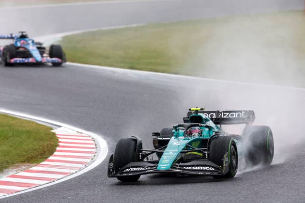 5 Sebastian Vettel DEU, Aston Martin Aramco Cognizant F1 Team , F1 Grand Prix of Japan at Suzuka International Racing Course on October 9, 2022 in Suzuka, Japan Photo by HOCH ZWEI Suzuka Japan