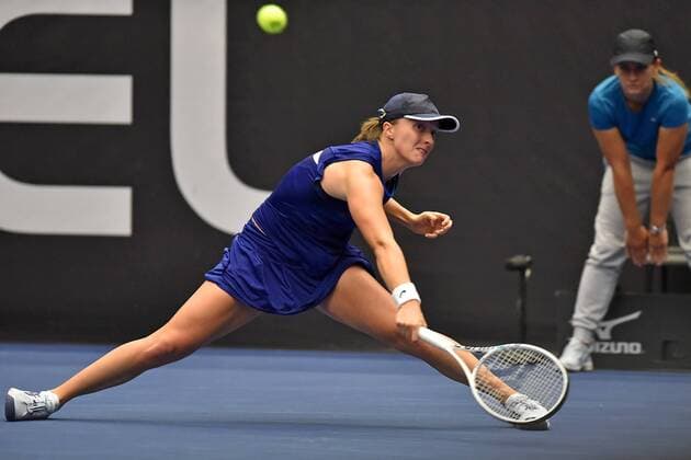 2022.10.09 Ostrava Tenis ziemny, turniej kobiet, turniej WTA, Tennis Damen Ostrawa, AGEL Open 2022, Final Iga Swiatek - Barbora Krejcikova N z Iga Swiatek Foto Krzysztof Porebski PressFocus 2022.10.09 Ostrava Tennis, women, WTA tournament Ostrava AGEL Open 2022, Final game Iga Swiatek - Barbora Krejcikova Iga Swiatek Credit: Krzysztof Porebski PressFocus NEWSPIX.PL --- Newspix.pl POLAND OUT!  20221009PF_KP063