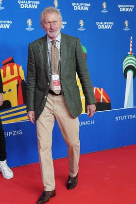 Paul Breitner at the draw of the qualifying groups for the European Championship 2024 in the Festhalle Frankfurt 09 10 2022 EURO2024 Qualifying Draw EM 2024 Draw of the qualifying groups, Festhalle Frankfurt