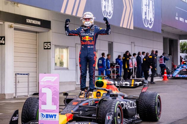 Formula 1 2022 Honda Japanese Grand Prix 09 10 2022, Suzuka International Racing Course, Suzuka, Formula 1 2022 Honda Japanese Grand Prix , in picture World Champion 2022 Max Verstappen NEL , Oracle Red Bull Racing nordphotoxGmbHx xBratic nph00250