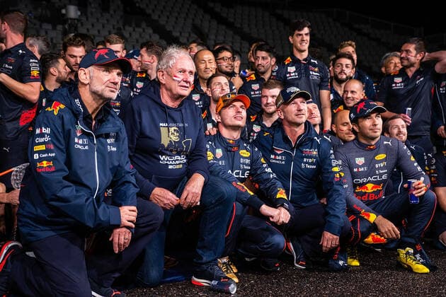 Formula 1, Japanese GP in Suzuka , Max Verstappen celebrates his World Championship title