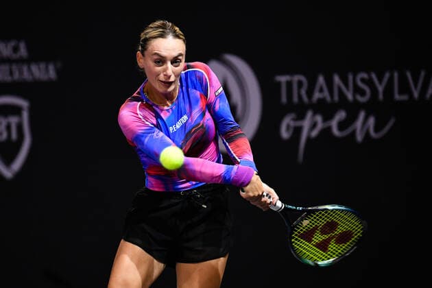 Transylvania Open 2022: Day 3 Ana Bogdan during Transylvania Open, Day 3, Qualifying round, BT Arena, 10 October 2022, Cluj-Napoca, Romania Cluj-Napoca Romania  Copyright: xFlaviuxBuboix originalFilename:buboi-notitle221010_npUA2.jpg