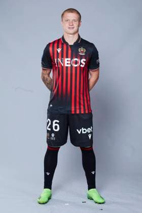 Melvin Bard (OGC Nice) FOOTBALL : OGC Nice - Portrait - Saison 2022 2023 - 11 10 2022 ClubsLigue1 Panoramic 