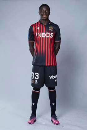 Antoine Mendy (OGC Nice) FOOTBALL : OGC Nice - Portrait - Saison 2022 2023 - 11 10 2022 ClubsLigue1 Panoramic 