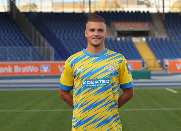 Emil Kischka Eintracht Braunschweig Eintracht Braunschweig 2 BL, portrait date 2022 2023