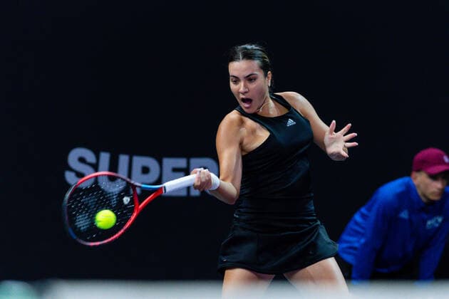 Transylvania Open: WTA, Tennis Damen 250 Tournament In Cluj-Napoc Elena Gabriela Ruse during WTA 250 Transylvania Open, held in BT Arena, Cluj Napoca 8-16 October 2022 Cluj-Napoca Romania  Copyright: xFlaviuxBuboix originalFilename:buboi-notitle221011_npUMN.jpg