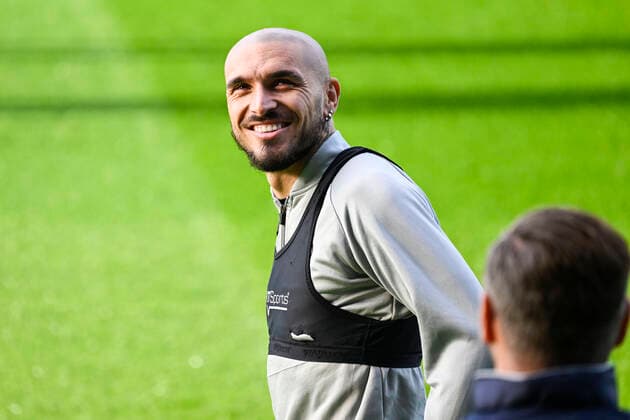 Union s Teddy Teuma pictured during a training session of Belgian soccer team Royale Union Saint-Gilloise, Wednesday 12 October 2022 in Leuven, in preparation of tomorrow s game against Portuguese Braga SC on the fourth day of the Uefa Europa League group stage. TOMxGOYVAERTS  x46918759x